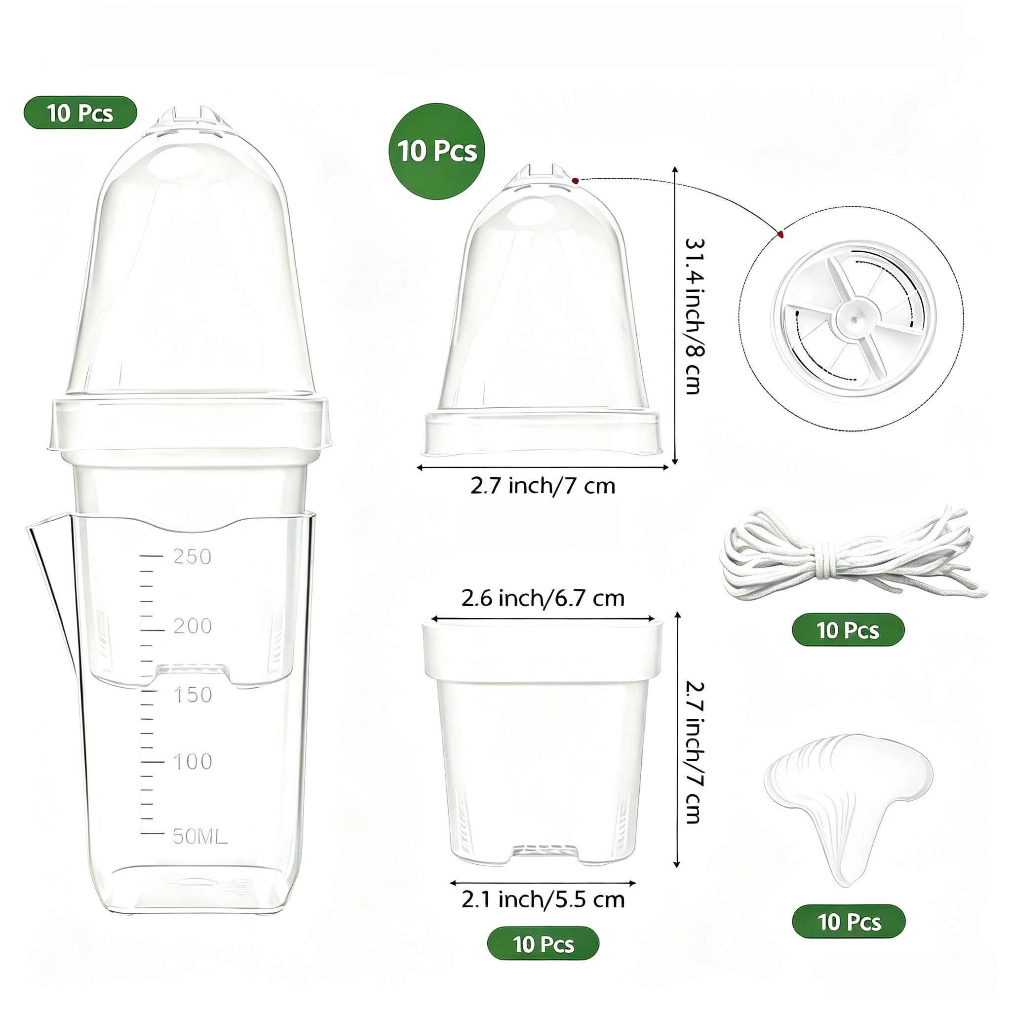 ชุดเพาะชำแบบรดน้ำอัตโนมัติ พร้ - Humidity Dome Kit บทวิจารณ์และราคา