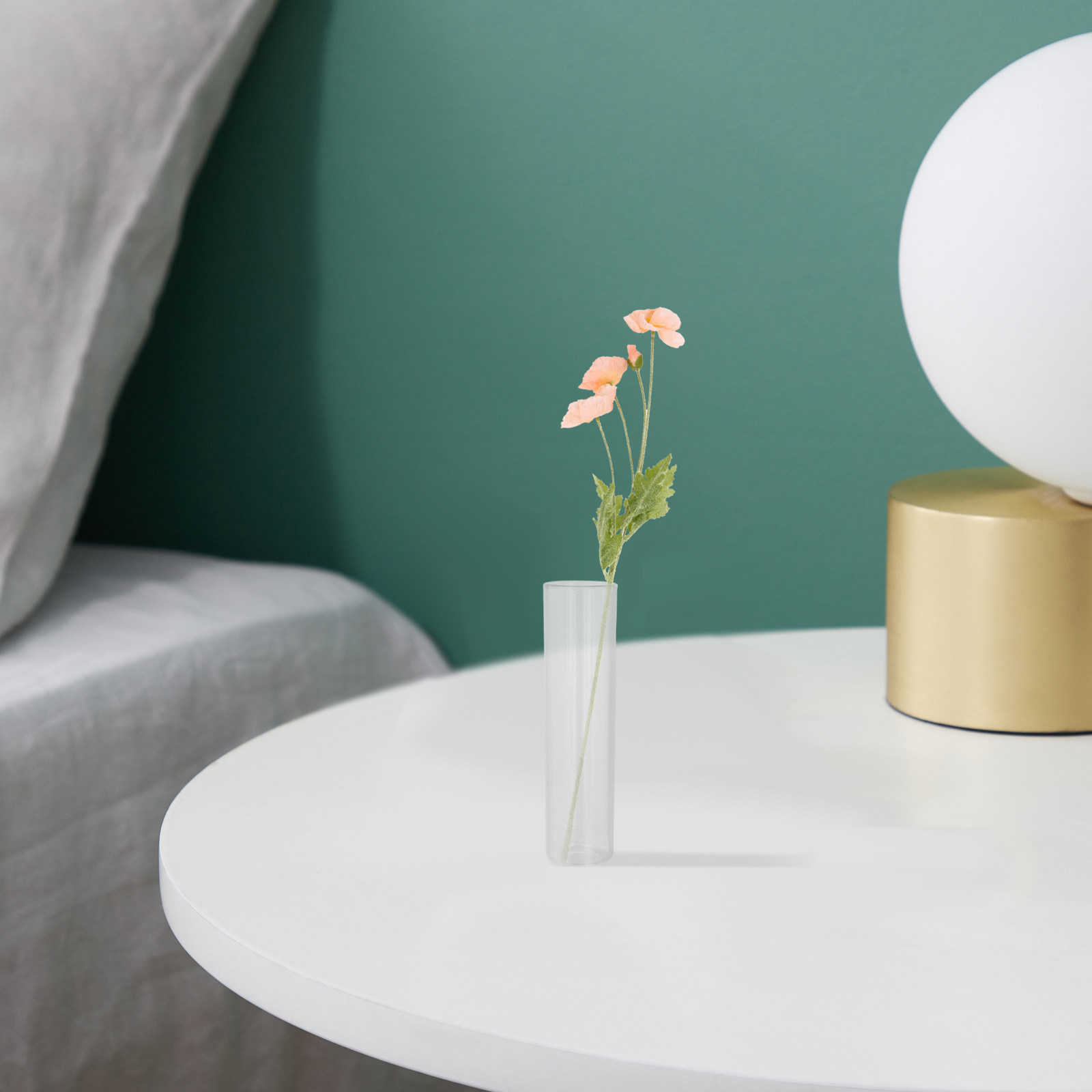 4 ชิ้น แจกันหลอดทดลองแก้วใส สถ - Propagation Station Vase บทวิจารณ์และราคา